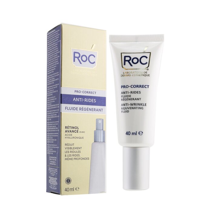 ROC Pro-Correct Fluido Rejuvenecedor Anti-Arrugas - Retinol Avanzado Con Ácido Halurónico 40ml/1.35ozProduct Thumbnail