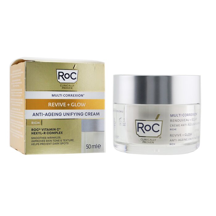 ROC Multi Correxion Revive + Glow Anti-Ageing Unifying Rich Cream 50ml/1.69ozProduct Thumbnail