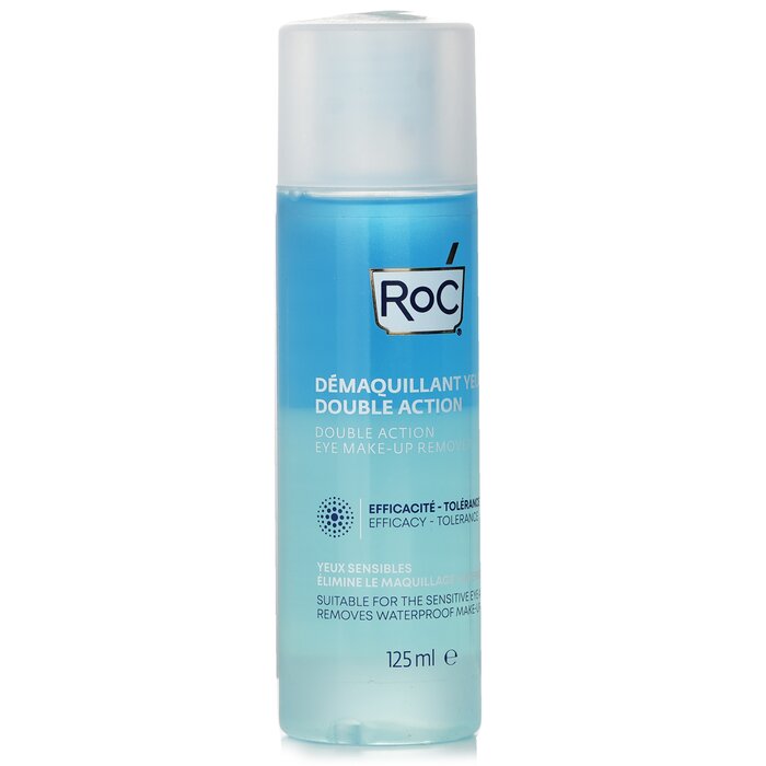 ROC Double Action Eye Make-Up Remover - Removes Waterproof Make-Up (Suitable For The Sensitive Eye Area) 125ml/4.23ozProduct Thumbnail