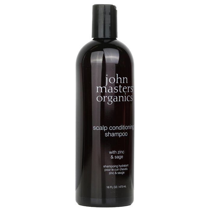 John Masters Organics 2-in-1 Shampoo & Conditioner For Dry Scalp with Zinc & Sage שמפו ומרכך לקרקפת יבשה 473ml/16ozProduct Thumbnail