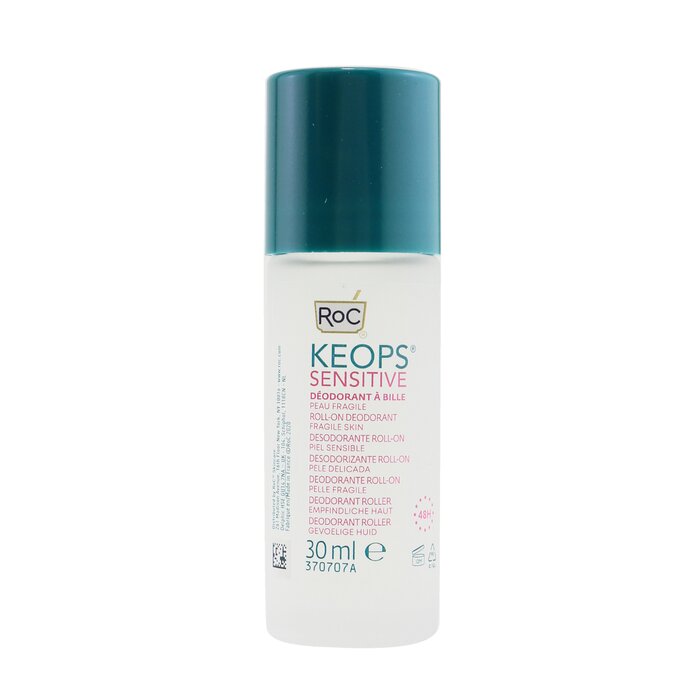 ROC KEOPS Sensitive Roll-On Deodorant 48H - Alcohol Free & Not Perfumed (Fragile Skin) 30ml/1ozProduct Thumbnail
