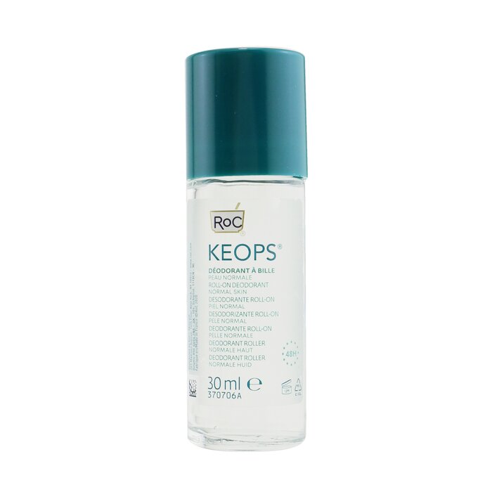 ROC KEOPS Roll-On Dezodorant 48H - Bezalkoholowy i bezzapachowy (skóra normalna) 30ml/1ozProduct Thumbnail