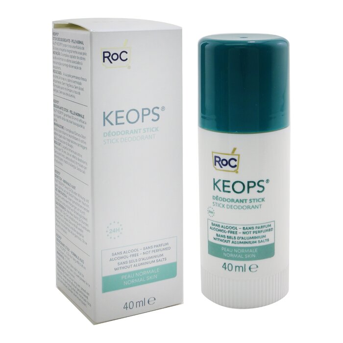 ROC مزيل تعرق KEOPS - للبشرة العادية (خالٍ من الكحول وبدون أملاح الألمنيوم) 40ml/1.35ozProduct Thumbnail