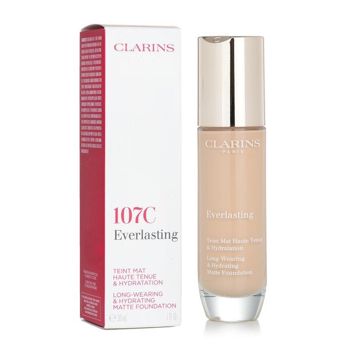 Clarins Everlasting Long Wearing & Hydrating Matte Foundation פאונדיישן מט 30ml/1ozProduct Thumbnail
