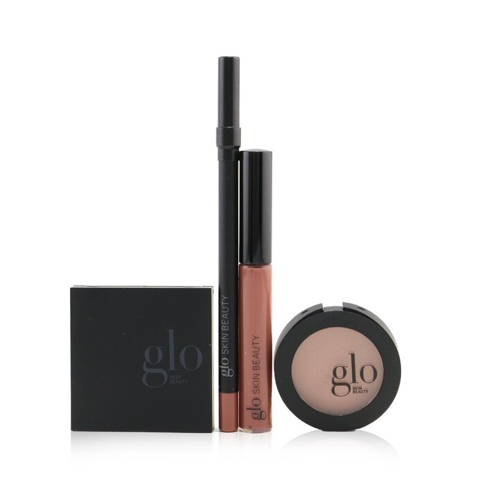 Glo Skin Beauty Գրասեղան մինչև երեկո (Mini Shadow Quad + Blush + Lip Pencil + Lip Gloss) 4pcsProduct Thumbnail