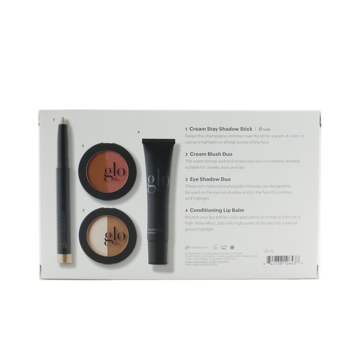 光耀美肌 Glo Skin Beauty In The Nudes (Shadow Stick + Cream Blush Duo + Eye Shadow Duo + Lip Balm) 4pcs+1bagProduct Thumbnail