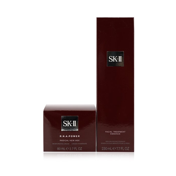 SK II Ageless Beauty Essentials Набор: R.N.A. Power Увлажняющий Крем 80мл + Эссенция для Лица 230мл 2pcsProduct Thumbnail