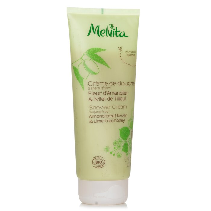 Melvita Almond Tree Flower & Lime Tree Honey Shower Cream 200ml/6.7ozProduct Thumbnail