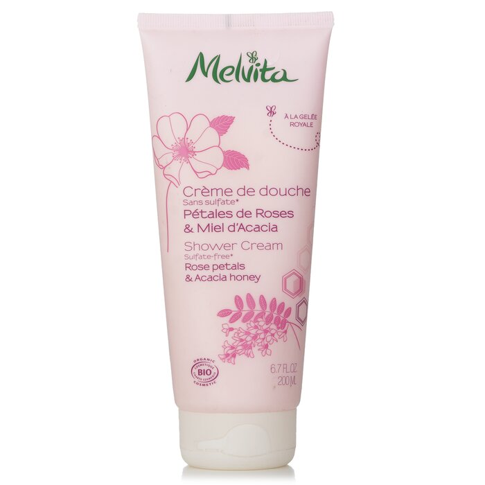 Melvita Kem tắm hoa hồng & mật ong Acacia 200ml/6.7ozProduct Thumbnail