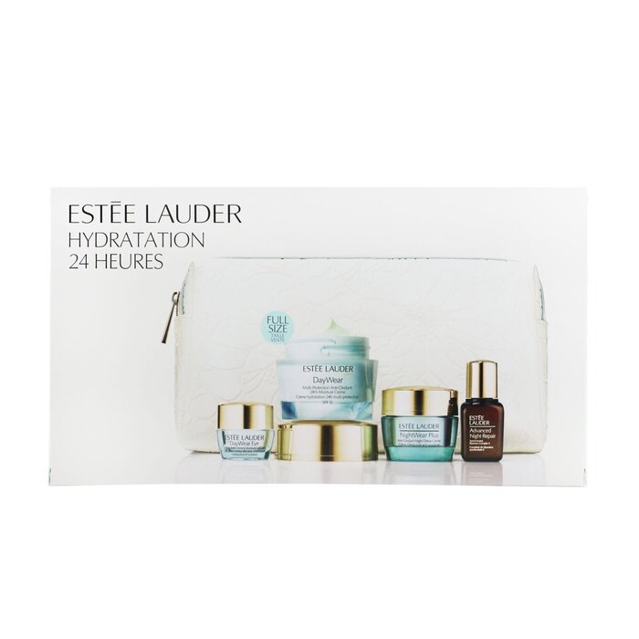 Estee Lauder All Day Hydration Set: DayWear Creme 50ml+ NightWear Creme 15ml +Advanced Night Repair 15ml+ DayWear Eye 5ml+ Bag - סט להעשרה בלחות 4pcs+1bagProduct Thumbnail
