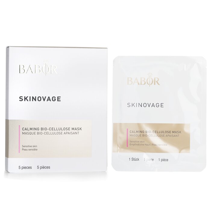 Babor Skinovage [Age Preventing] Calming Bio-Cellulose Mask - For Sensitive Skin 5pcsProduct Thumbnail