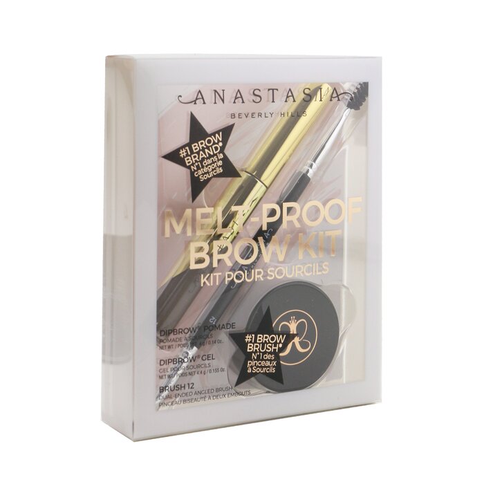 Anastasia Beverly Hills Kit Melt Proof Brow (Gel Dipbrow + Dipbrow Pomada + Brocha 12) 3pcsProduct Thumbnail