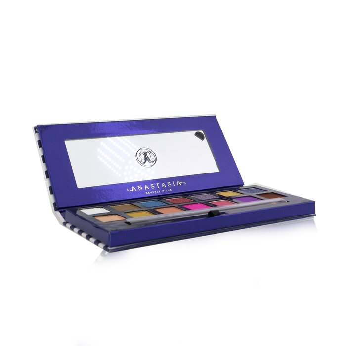 Anastasia Beverly Hills Riviera Eyeshadow Palette (14x Eyeshadow + 1x Duo Shadow Brush) (Unboxed) Picture ColorProduct Thumbnail