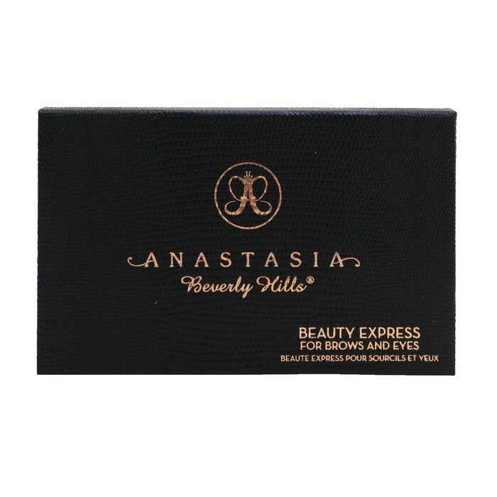 アナスタシア ビバリーヒルズ Anastasia Beverly Hills Beauty Express For Brows & Eyes Kit (Brow Powder Duo + Brow Wax Cream + Eyeshadow Duo + Stencils + Brush) 5pcsProduct Thumbnail