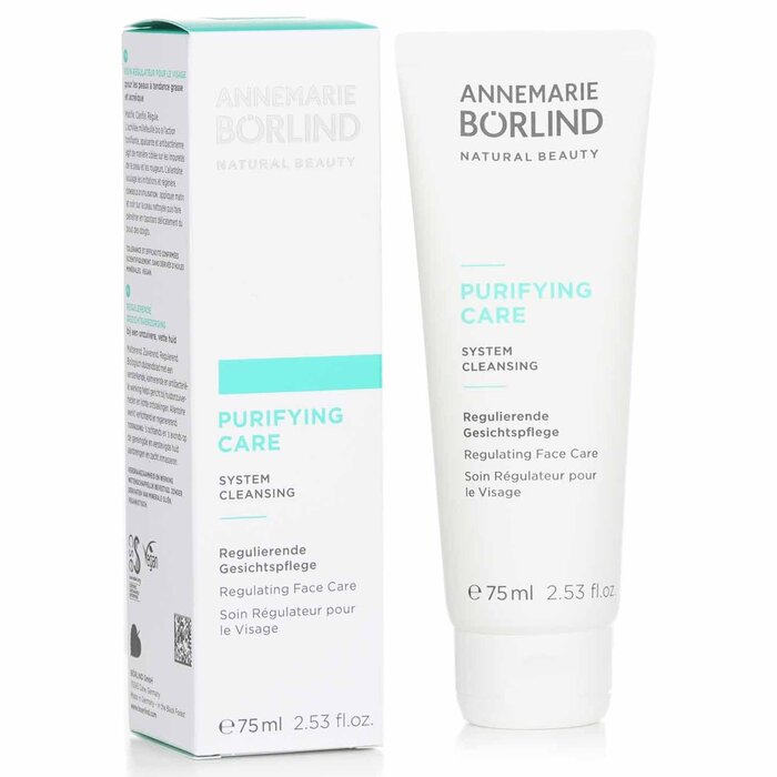 Annemarie Borlind Purifying Care System Cleansing Regulating Face Care - For Oily or Acne-Prone Skin 75ml/2.53ozProduct Thumbnail