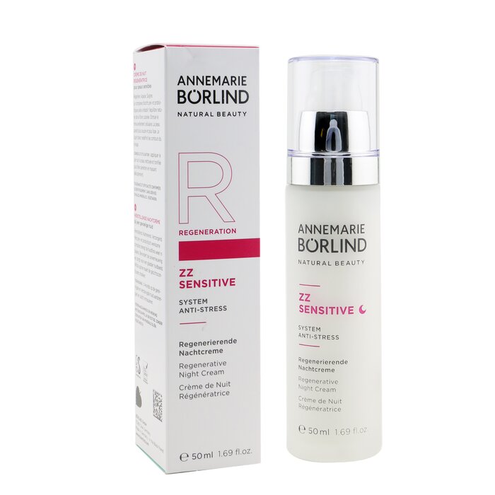 アンネマリー ボーリンド Annemarie Borlind ZZ Sensitive System Anti-Stress Regenerative Night Cream - For Sensitive Skin 50ml/1.69ozProduct Thumbnail