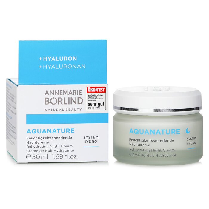 Annemarie Borlind Aquanature System Hydro Rehydrating Night Cream - สำหรับผิวขาดน้ำ 50ml/1.69ozProduct Thumbnail