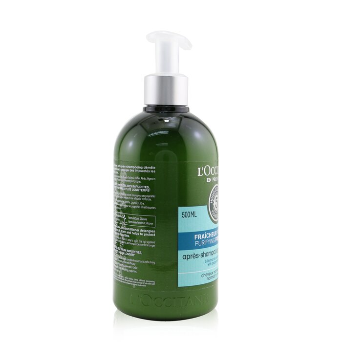 L'Occitane Aromachologie մաքրող թարմության կոնդիցիոներ (նորմալից մինչև յուղոտ մազերը) 500ml/16.9ozProduct Thumbnail