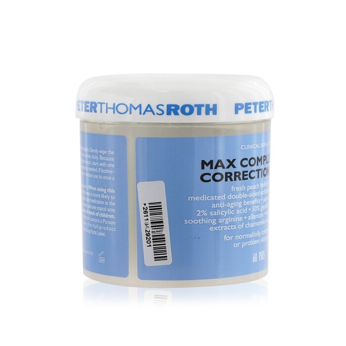 Peter Thomas Roth Max Complexion Correction Pads (Unboxed) 60padsProduct Thumbnail