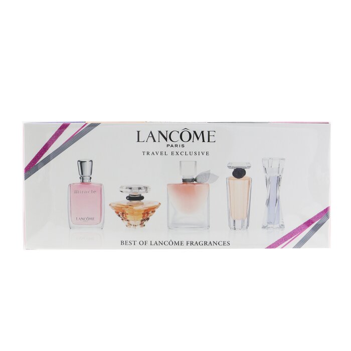 Lancome The Best Of Lancome Fragrance Miniature Coffret: Tresor, Hypnose, Miracle, Tresor In Love, La Vie EST Belle 5pcsProduct Thumbnail