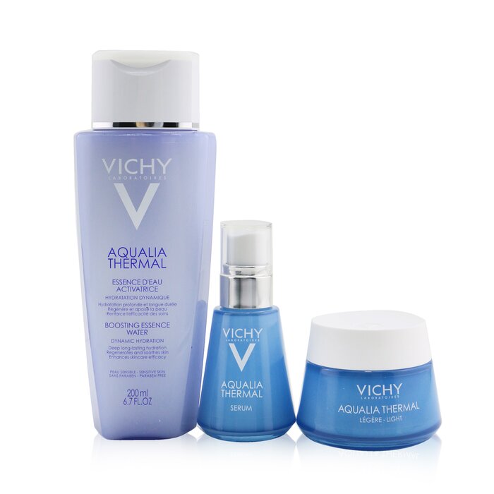 Vichy Aqualia Thermal Boosting Hydration Ritual Value Set: Essence Water 200ml + Serum 30ml + Rehydrating Light Cream 50ml 3pcsProduct Thumbnail