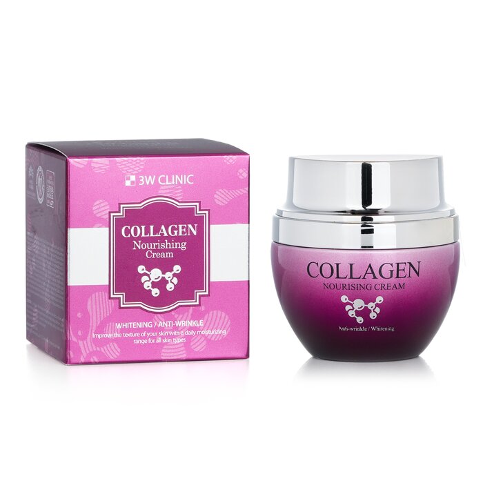 3W Clinic Collagen Nourising Cream (Anti Wrinkle/ Whitening) 50g/1.76ozProduct Thumbnail