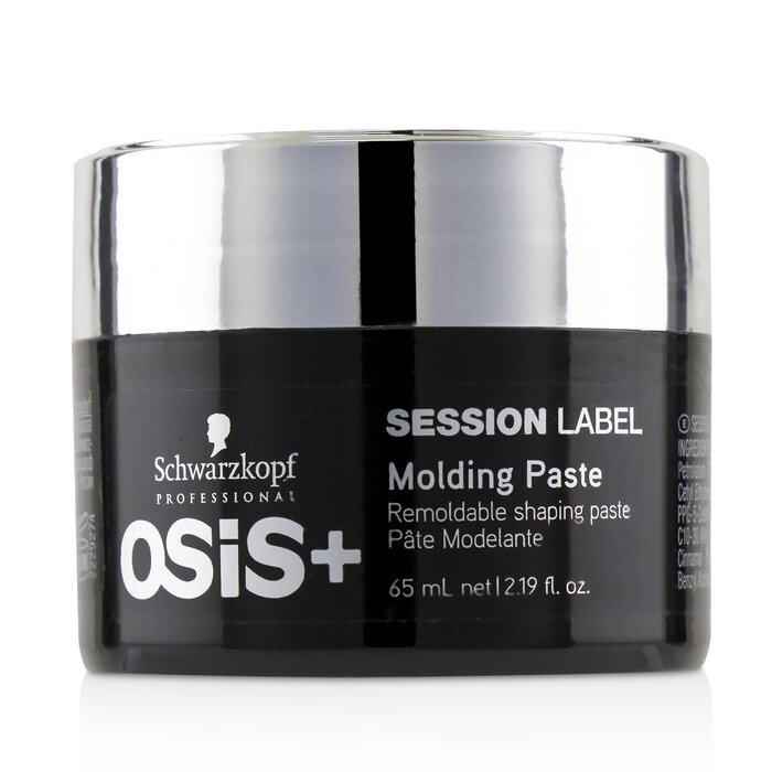 Schwarzkopf Osis+ Session Label Molding Paste - Remoldable Shaping Paste (Exp. Date: 06/2021) 65ml/2.19ozProduct Thumbnail