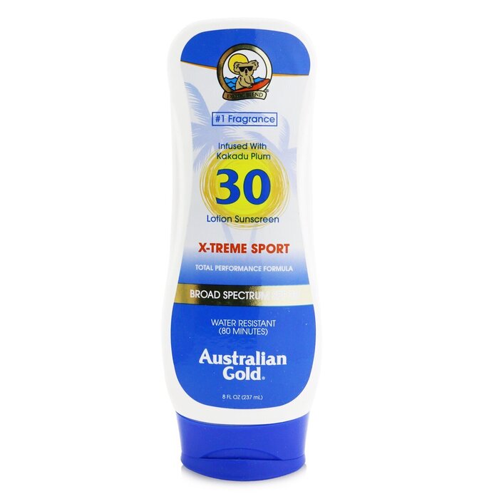 Australian Gold X-Treme Sport Lotion SPF 30 קרם הגנה מהשמש (תאריך תפוגה 05/2021) 237ml/8ozProduct Thumbnail
