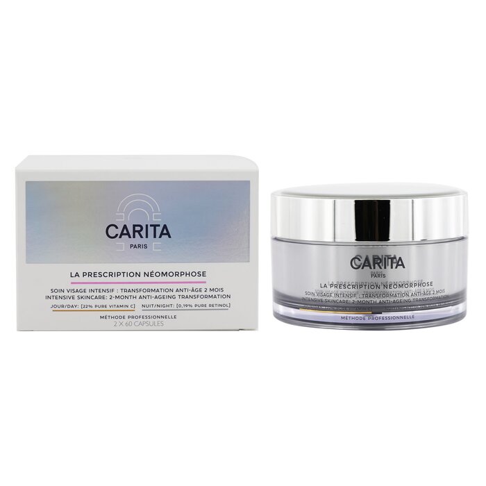 Carita La Prescription Neomorphose Intensive Skin: 2-Month Anti-Aging Transformation (Day & Night) 2x60capsProduct Thumbnail