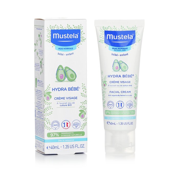 Mustela Hydra-Bebe Crema Facial Con Aguacate Orgánico - Piel Normal 40ml/1.35ozProduct Thumbnail