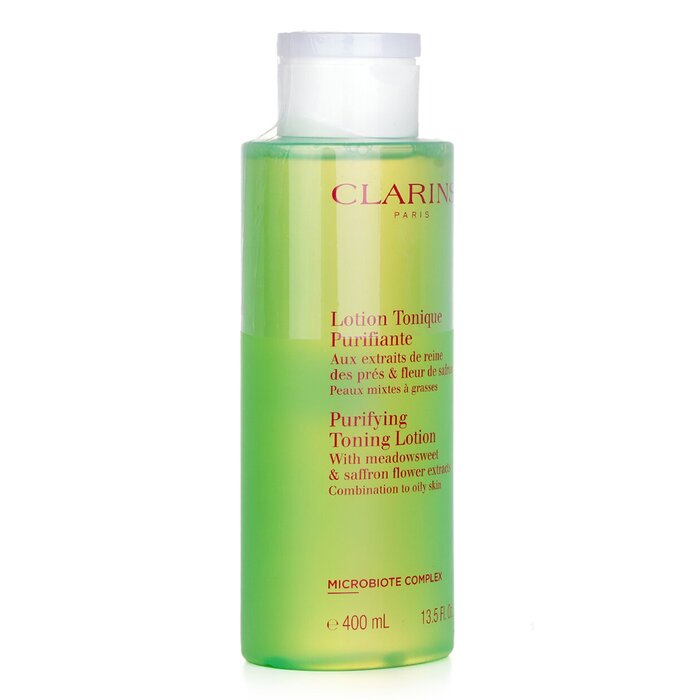 Clarins Purifying Toning Lotion with Meadowsweet & Saffron Flower Extracts - Combination to Oily Skin  400ml/13.5ozProduct Thumbnail