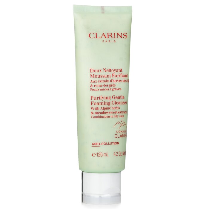 Clarins Почистващ нежен пенлив почистващ препарат с алпийски билки и екстракти от ливадна ливада - комбинирана към мазна кожа 125ml/4.2ozProduct Thumbnail