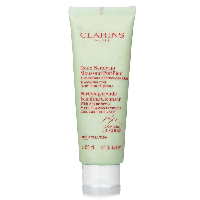 Clarins Почистващ нежен пенлив почистващ препарат с алпийски билки и екстракти от ливадна ливада - комбинирана към мазна кожа 125ml/4.2ozProduct Thumbnail