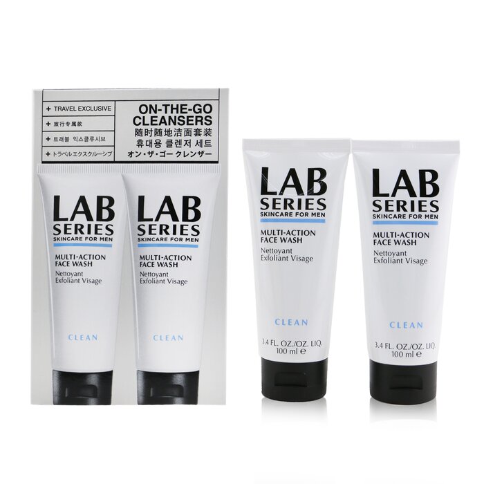 Lab Series Lab Series Multi-Action Face Wash Duo Set צמד תרחיץ לפנים 2x100ml/3.4ozProduct Thumbnail