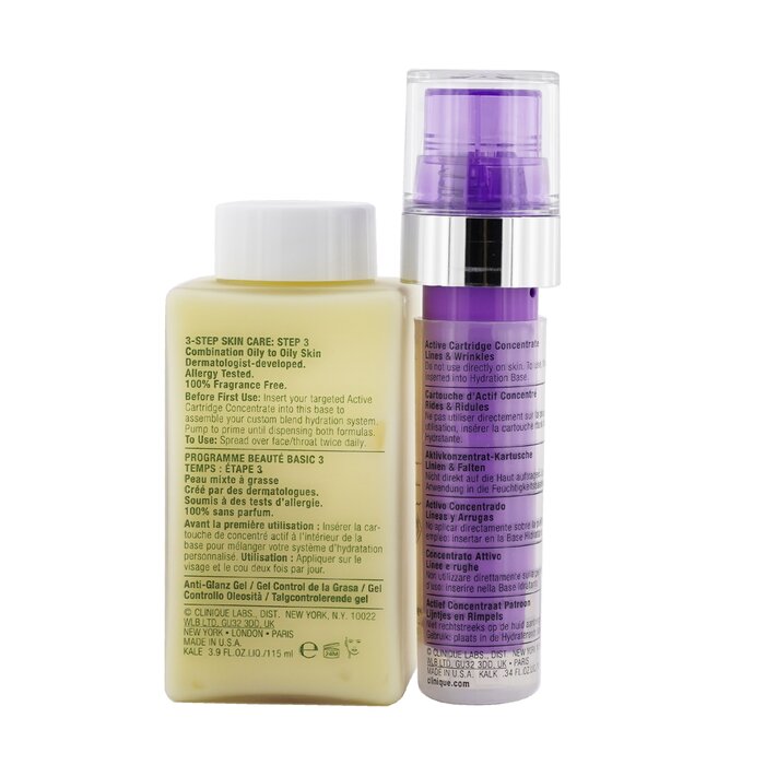 Clinique Clinique iD Dramatically Different Oil-Control Gel + Active Cartridge Concentrate For Lines & Wrinkles (Purple) 125ml/4.2ozProduct Thumbnail