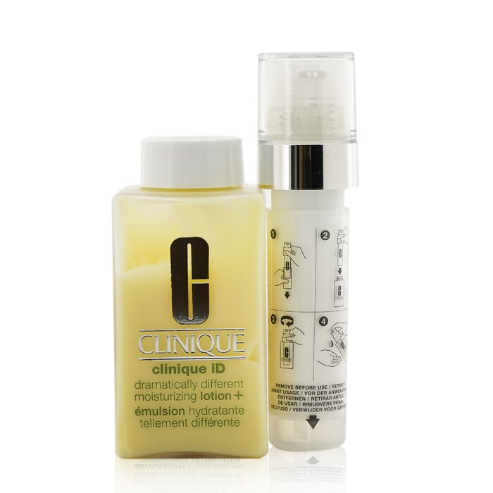 Clinique Clinique iD Dramatically Different Moisturizing Lotion+ + Active Cartridge Concentrate For Uneven Skin Tone (White) - Unboxed 125ml/4.2ozProduct Thumbnail
