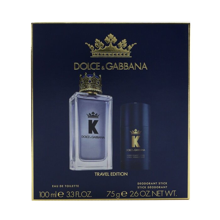 Dolce & Gabbana K Coffret: Eau De Toilette Spray 100ml/3.3oz + Deodorant Stick 75ml/2.6oz  2pcsProduct Thumbnail