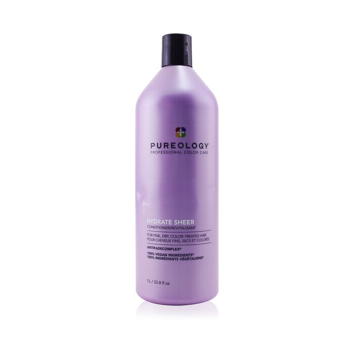 Pureology 潔學護理  Hydrate Sheer Conditioner - For Fine, Dry, Color-Treated Hair (Bottle Slightly Crushed) 1000ml/33.8ozProduct Thumbnail