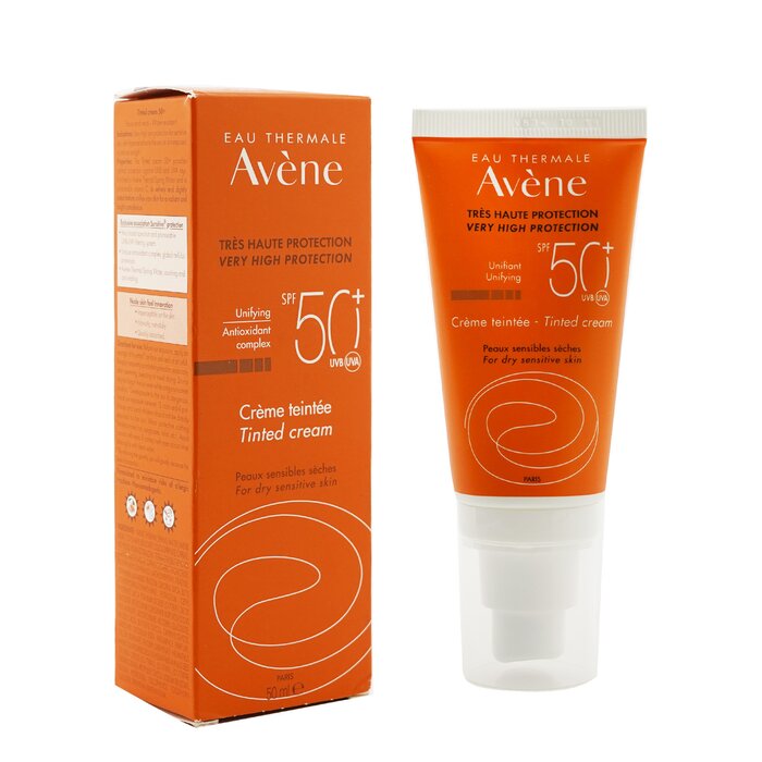 Avene Very High Protection Unifying Tinted Cream SPF 50+ קרם בעל גון - עבור עור יבש ורגיש 50ml/1.7ozProduct Thumbnail