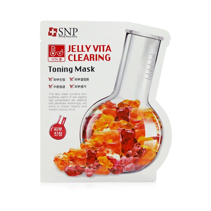 SNP Jelly Vita Clearing Toning Mask (Vitamin B) (Exp. Date: 11/2021) 10mlx30ml/1ozProduct Thumbnail