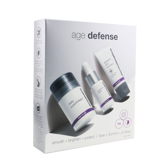 Dermalogica  德卡 Age Defense Kit: Daily Superfoliant 13g+ Biolumin-C Serum 10ml+ Dynamic Skin Recovery SPF 50 12ml 3pcsProduct Thumbnail