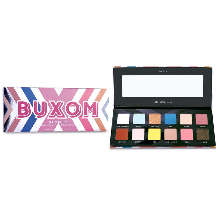 Buxom Xtrovert Eyeshadow Palette (12x Eyeshadow) 12x1.1g/0.03ozProduct Thumbnail
