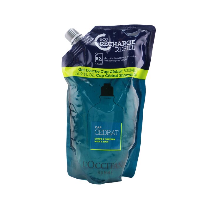 L'Occitane Cap Cedrat Shower Body & Hair Eco-Refill 500ml/1.69ozProduct Thumbnail