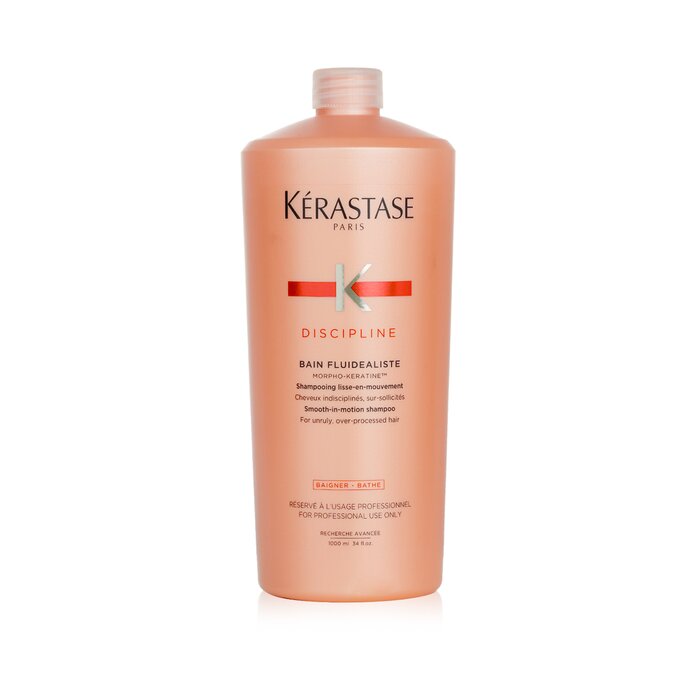 Kerastase Discipline Bain Fluidealiste Smooth-In-Motion Shampoo (For Unruly, Over-Processed Hair) 1000ml/3.4ozProduct Thumbnail