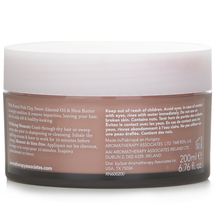 芳疗协会 Aromatherapy Associates Rose - Pink Clay Mask (Hair, Face & Body) 200ml/6.76ozProduct Thumbnail