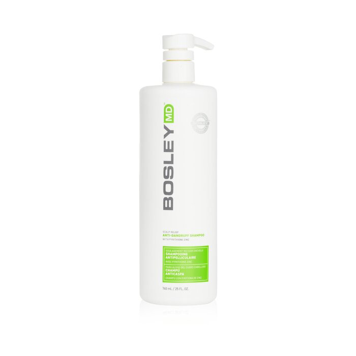 ボスリー Bosley Scalp Relief Anti-Dandruff Shampoo with Pyrithione Zinc 740ml/25ozProduct Thumbnail
