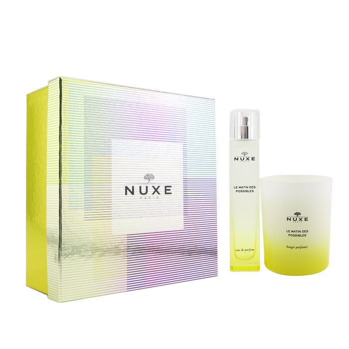 Nuxe Le Matin Des Possibles Coffret: Eau De Parfum Spray 50ml/1.6oz + Vela Perfumada 140g/4.9oz 2pcsProduct Thumbnail