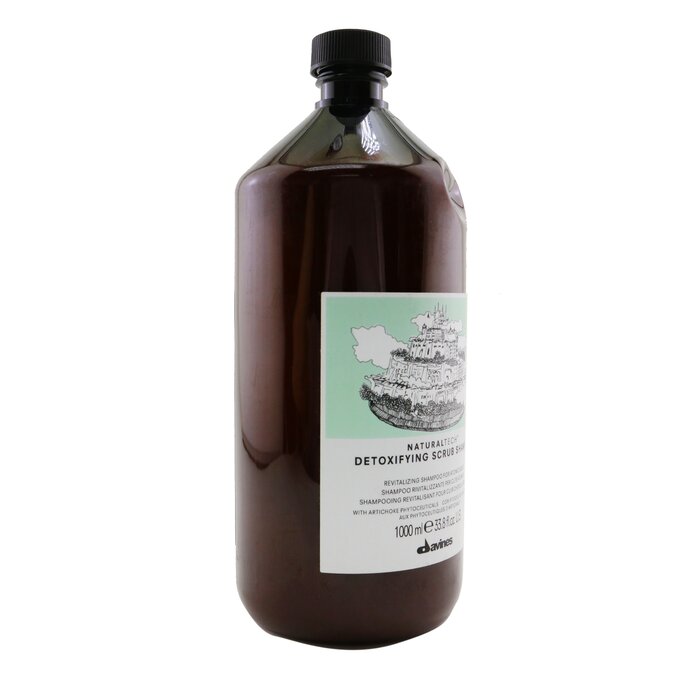 Davines Natural Tech Detoxifying Scrub Shampoo - For Atonic Scalp (Packaging Slightly Damaged) 1000ml/33.8ozProduct Thumbnail