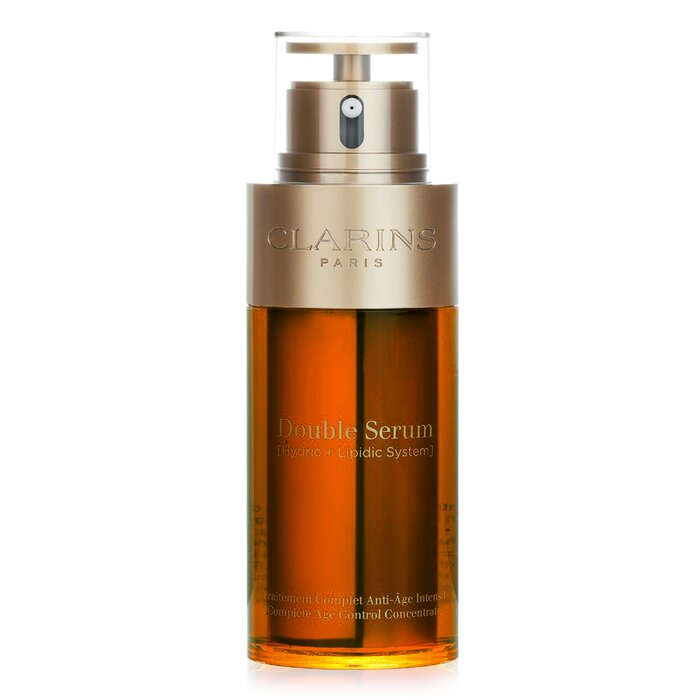 Clarins Double Serum (Hydric + Lipidic System) Complete Age Control Concentrate (Deluxe Edition) 75ml/2.5ozProduct Thumbnail