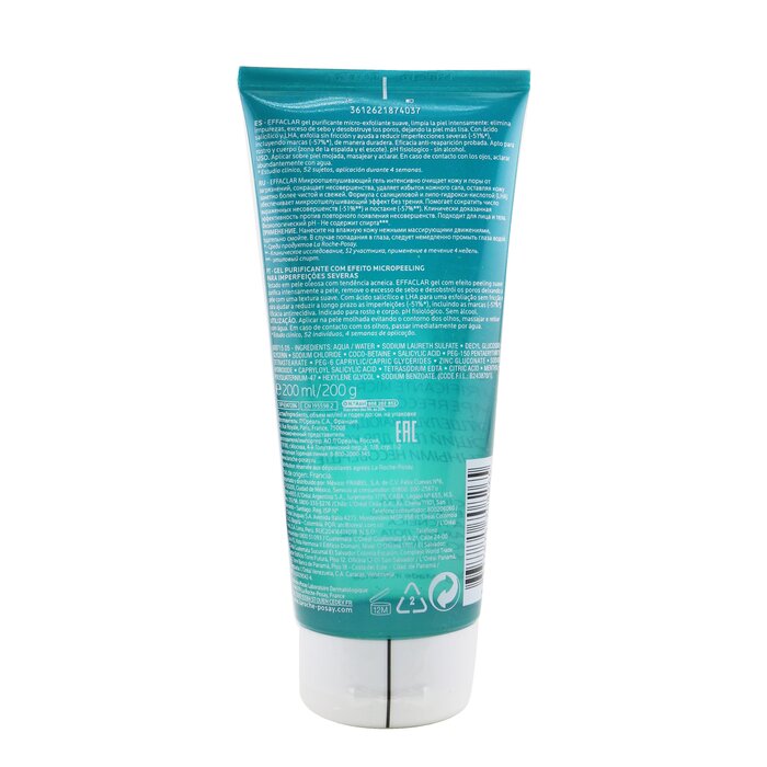 La Roche Posay Effaclar Micro-Peeling Purifying Gel - For Acne-Prone Skin 200ml/6.7ozProduct Thumbnail